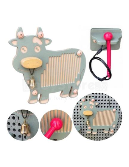 MASTERKIDZ Guiro Musical Instrument Cow STEM Board Accessories