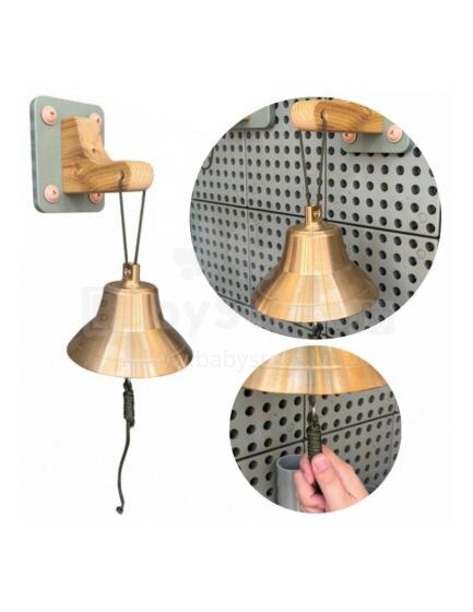 MASTERKIDZ Educational Bell Made of Bronze STEM Board Accessories