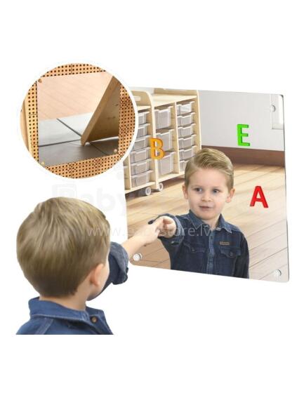 MASTERKIDZ Large Magnetic Mirror for STEM Board