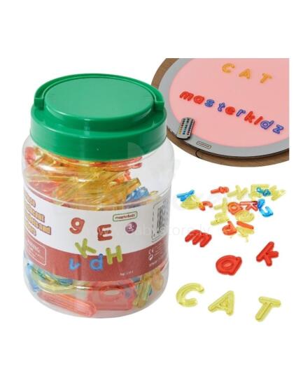 MASTERKIDZ Transparent Alphabet 52 Colorful Letters for Light Panel STEM