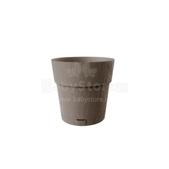 Lillepott alusega Ethica &Oslash;20x19cm pruun