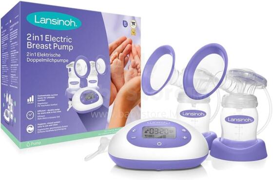 Lansinoh 2-in-1 Electric Breast Pump  Art.53065 Electric breast pump