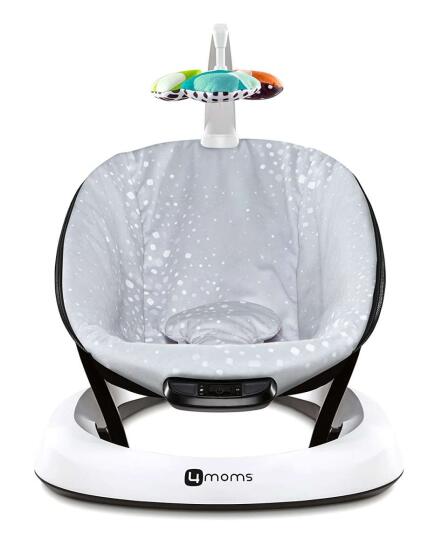 4moms BounceRoo  Infant Seat  Art.15745 Silver Plush