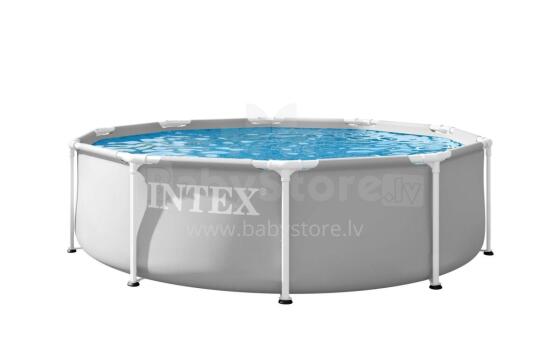 Garden frame pool round 305x76 cm, gray, INTEX 26700ND