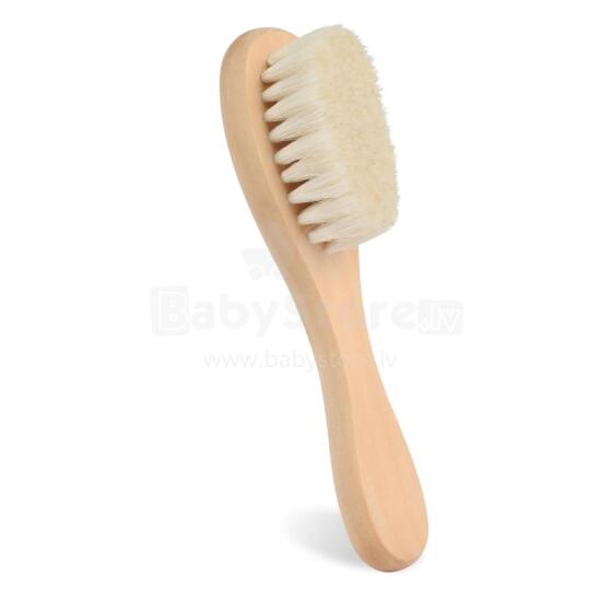 Aolso Wooden Brush Natural Art.289933  Koka matu suka ar dabīgiem sariņiem