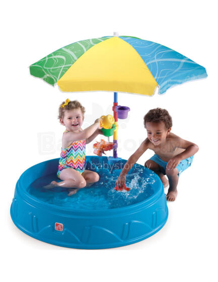 STEP2 Pool with Umbrella 2in1 Sandbox for Children