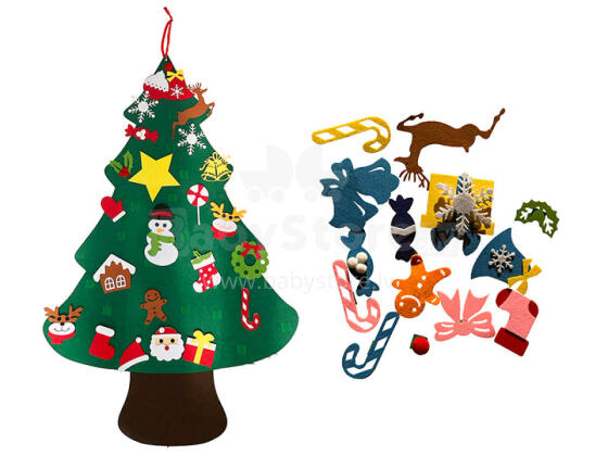 Koala Games G2602 Cristmas Felt Tree