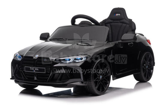 AKUMULATORA AUTO - SX2418 - BMW M4 - 12V - EVA - ādas sēdeklis - MELNS