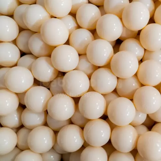 ball pit balls – premium beige set (500 pcs, 7cm large)