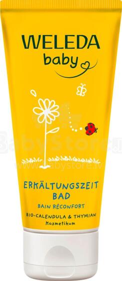 Weleda  Cold Season Organic Calendula & Thyme Baby Bath Art.9043 Children's warming bath supplement with calendula and thyme, 75 ml.