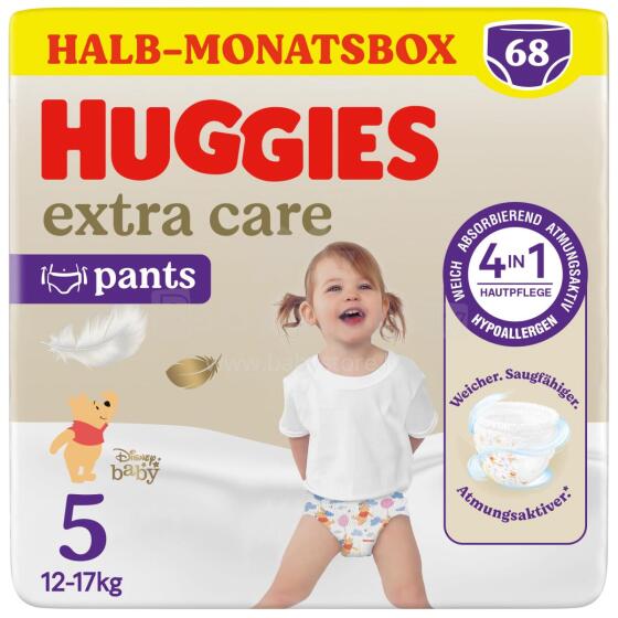 Huggies Baby Pants Extra Care Art.290210   Diaper pants size 5, 68 pcs.