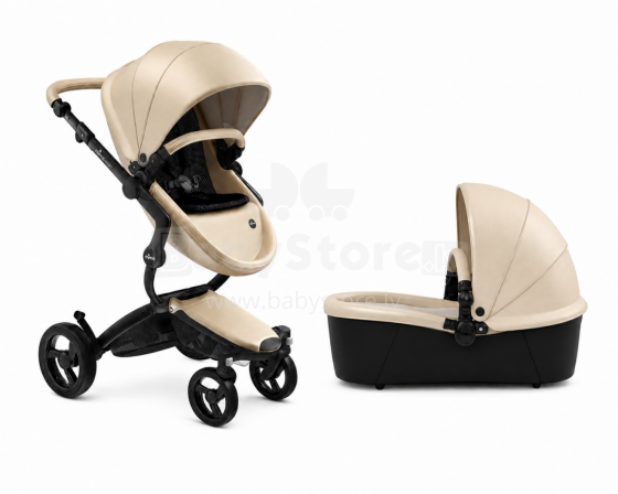 Mima Xari Max Art.290217 Сhampagne Exclusive set: stroller unit, chassis and carrycot