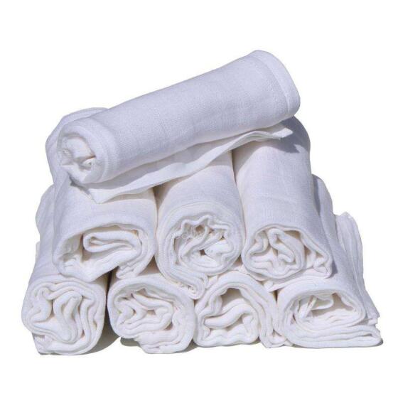 Bebe Basic Muslin Art. 051 Cotton muslin gauze swaddle 1 pc, 60x80 cm