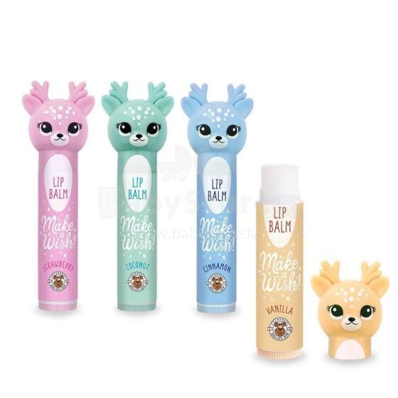 Make a Wish - Lip balm Reindeer 4g, 4 assorted