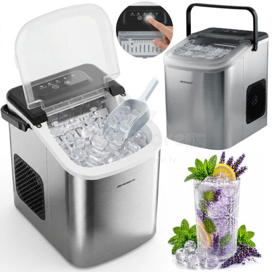 Ice Maker 1.1L/12kg Berdsen BD-420 Silver