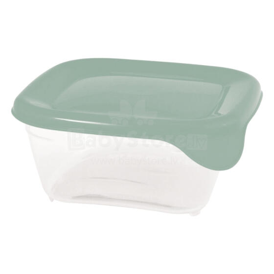 Food container square 0.25L Fresh&amp;amp;Go green