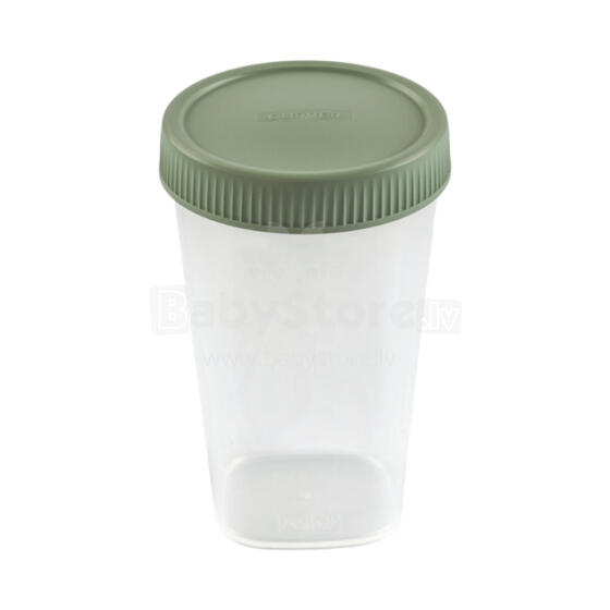 Food container Beaker round 0.4L green