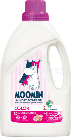 Moomin Color Art.290525 Liquid laundry detergent gel for baby clothes, 900ml