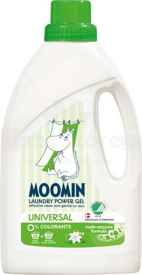 Moomin Universal Art.290526 Liquid laundry detergent gel for baby clothes, 900ml