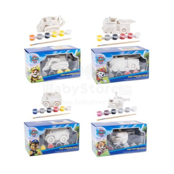 PAW PATROL paint yourself vehicles, assort., 97-0223