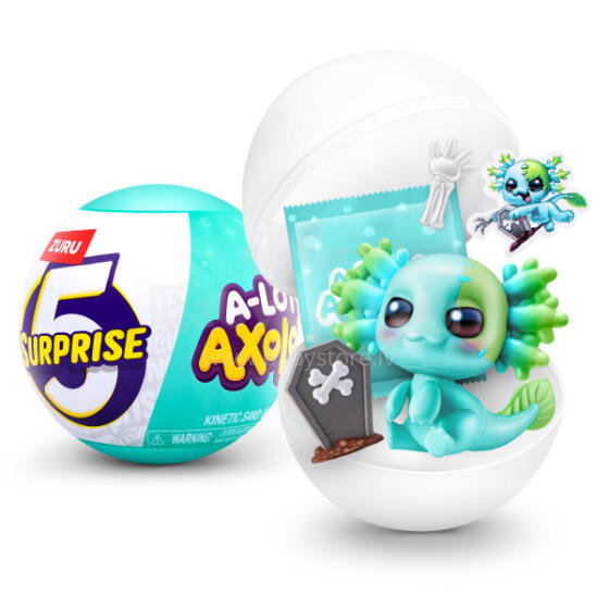 SURPRISE mini figūriņa kapsulā Aksolotlis, 1 sērija, asort., 77623GQ1