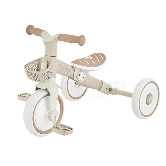 GLOBBER learning tricycle Learning Trike 2in1 Plus, coconut, 737-466
