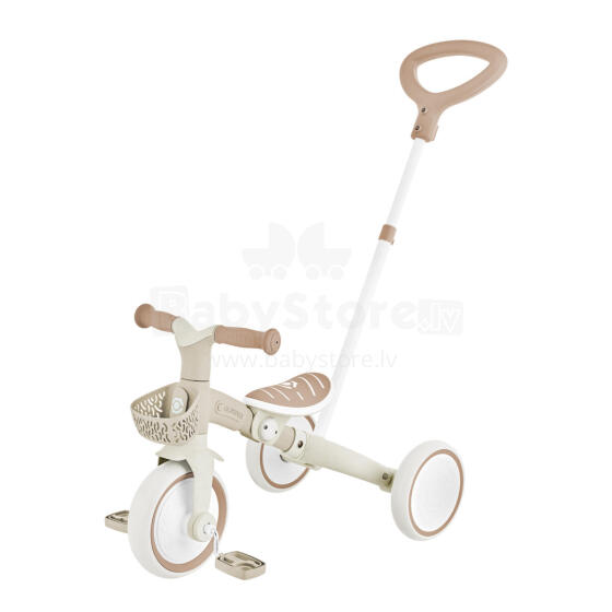 GLOBBER learning tricycle Learning Trike 3in1 Plus, coconut, 738-466