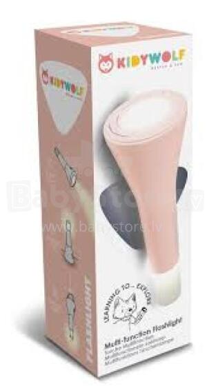 KIDYWOLF multifunction flashlight, pink, FLASHLIGHT-NU
