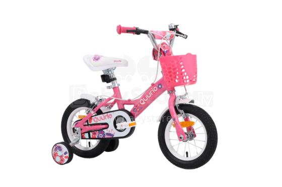 QUURIO BIKE kids bicycle, size 12”, pink, J24Y019