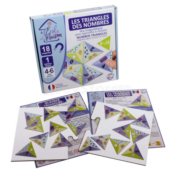 SEPP Magnetic Logic Game Number Triangle