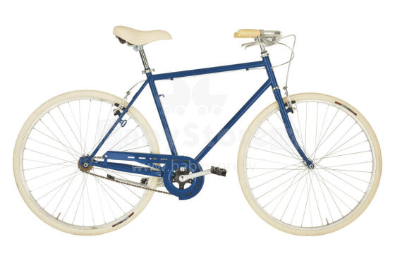 Vīriešu Retro Pilsētas Velosipēds 28 “L’EGO”, zils