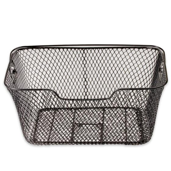 Bicycle Rear Rack Basket 41x29x18 cm Black 