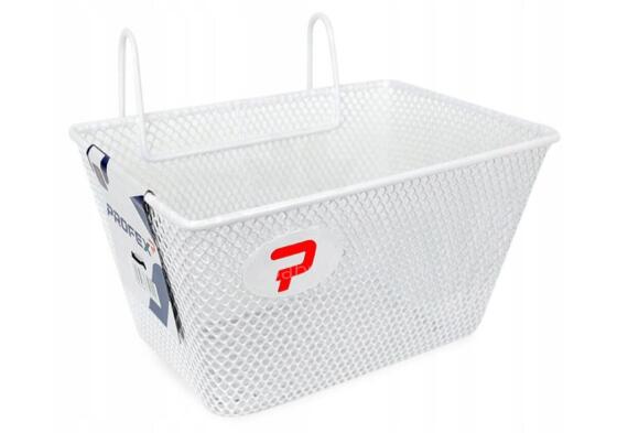 Bicycle Handlebar Basket 14x24x17 cm White