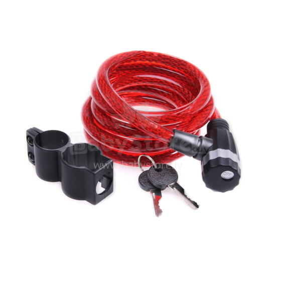 Spiral Strong Bicycle Lock 180cm/12mm 