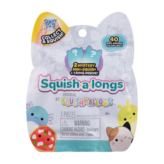 SQUISHMALLOWS SQUISH-A-LONGS blind 2-pack, 2,5 cm