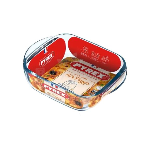 Glass container for air fryers 20x17cm/1L Pyrex