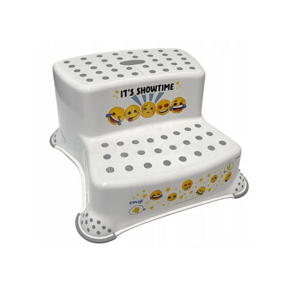 Two-tier bench Igor &amp;quot;Emoji Showtime&amp;quot; 40x37x21cm white