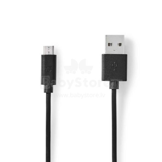 Nedis USB-A vads, 2 m