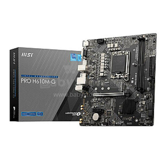 MSI PRO H610M-G MSI