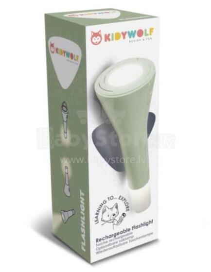 KIDYWOLF multifunction flashlight, green, FLASHLIGHT-GR