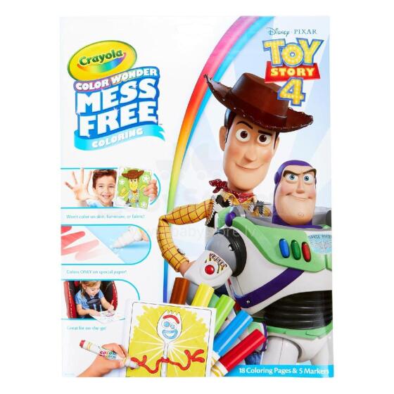 CRAYOLA Color Wonder Coloring Set Toy Story 5, 75-2668G