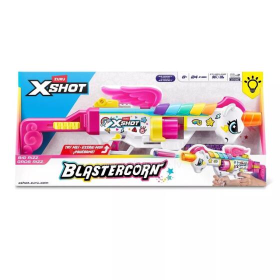 XSHOT rotaļu šautene Blastercorn, 1. sērija, sortiments., 36830