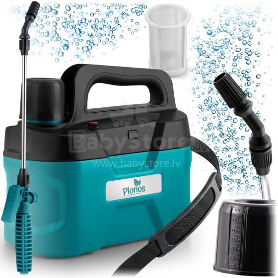 5L Battery-Powered Pressure Sprayer with Adjustable Nozzle Plonos PL-607