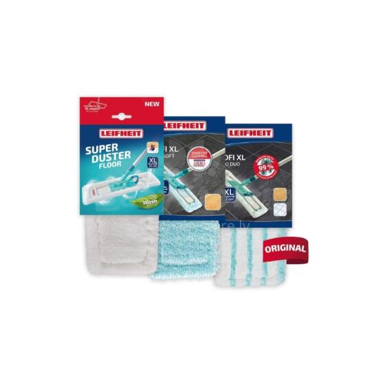 Replacement cloth set 3 pcs. Profi XL micro duo / Superduster / super soft 42cm