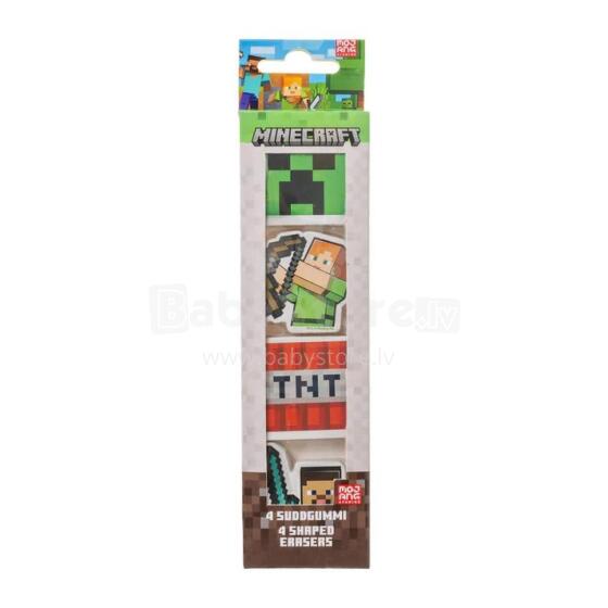 MINECRAFT eraser set, 4 pcs, 166507104