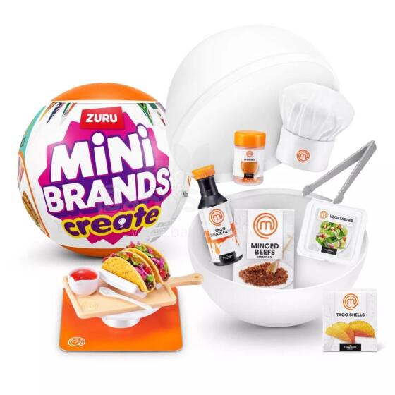 MINI BRANDS MASTER CHEF miniature set, series 2, assort., 77773GQ1