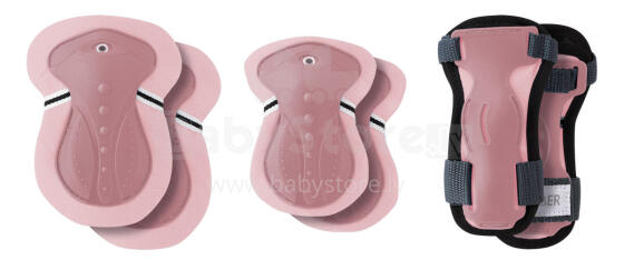 GLOBBER knee and elbow pad set, pink, JUNIOR XXS, 540-210