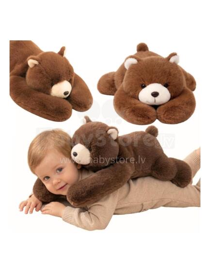 WOOPIE Weighted Plush Toy Bear Bruno Stress-Relief Sensory Heavy Bear Cuddle Toy 65cm 1500g
