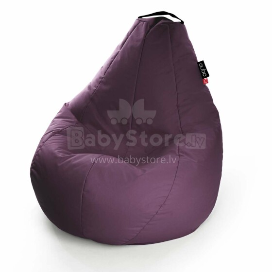 Qubo™ Comfort 120 Wildberry Pop Art.29155 Augstas kvalitātes krēsls Bean Bag