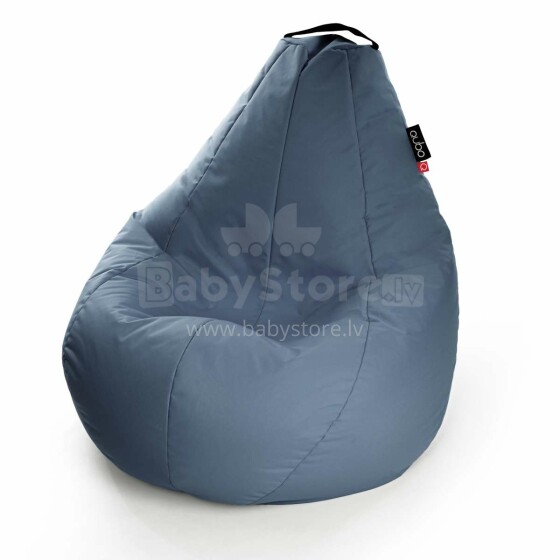 Qubo™ Comfort 120 Slate Pop Art.29156 Augstas kvalitātes krēsls Bean Bag